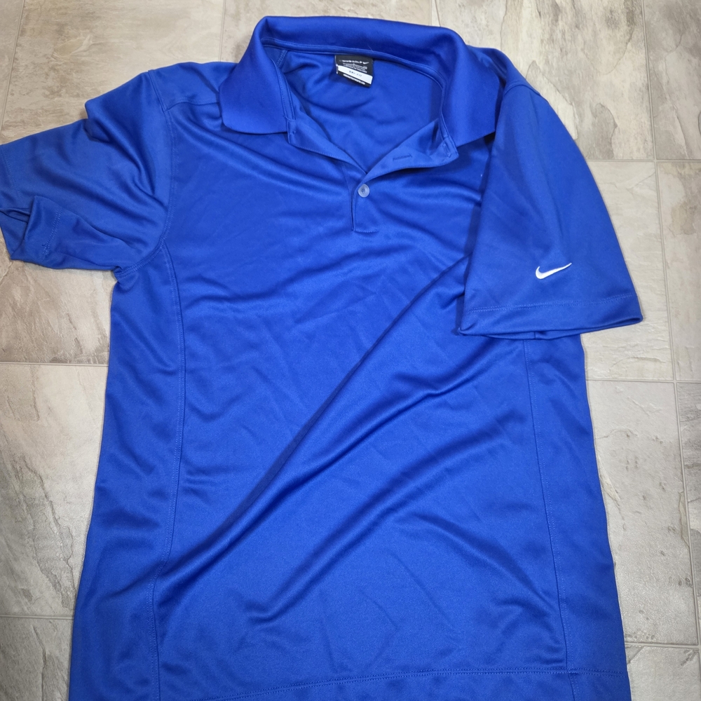 Nike Golf Short Sleeve Polo in Royal Blue